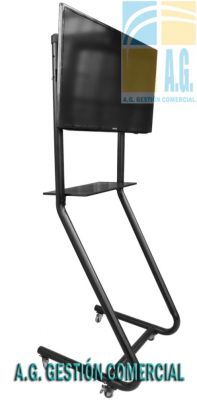soporte pedestal, de pie, al piso para tv y monitor