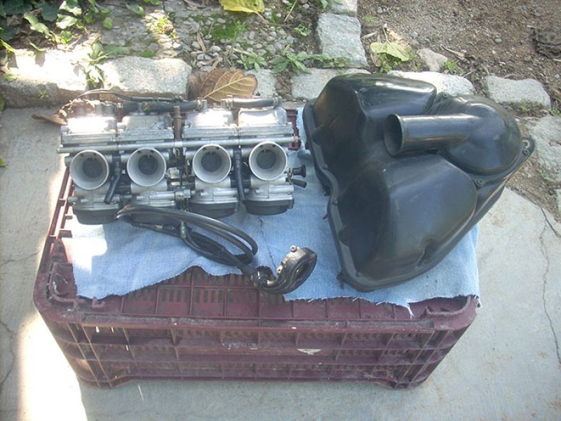 Motor completo y bateria carburadores Yamaha Diversin 600