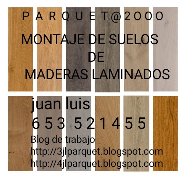Suelos de maderas laminados 
