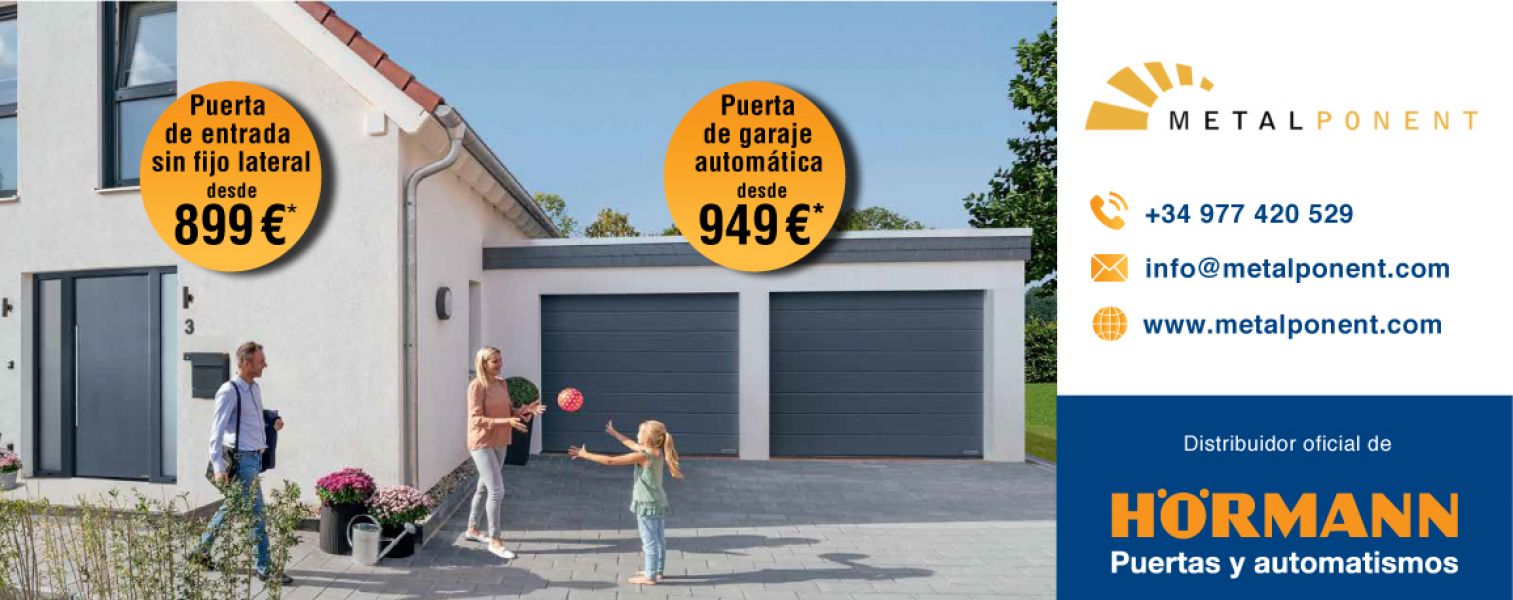 Puertas de entrada y de garaje