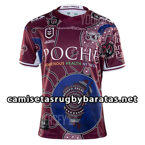 Camiseta Manly Warringah Sea Eagles Rugby 2020-2021 Conmemorative