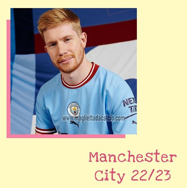Camiseta local del Manchester City 2022-2023