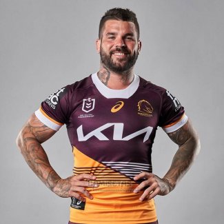 Camiseta Brisbane Broncos Rugby 2023 Local - tiendacamisetasrugby.com