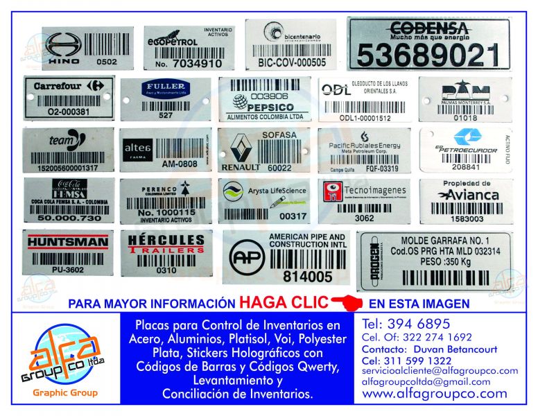 Placas Metalicas