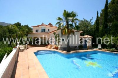 Villa de lujo en Dnia con vistas al mar, apartamento, piscina, sauna etc.