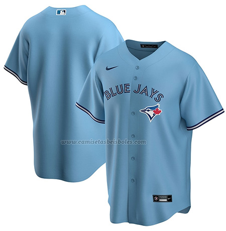 Camiseta Beisbol Hombre Toronto Blue Jays Powder Blue